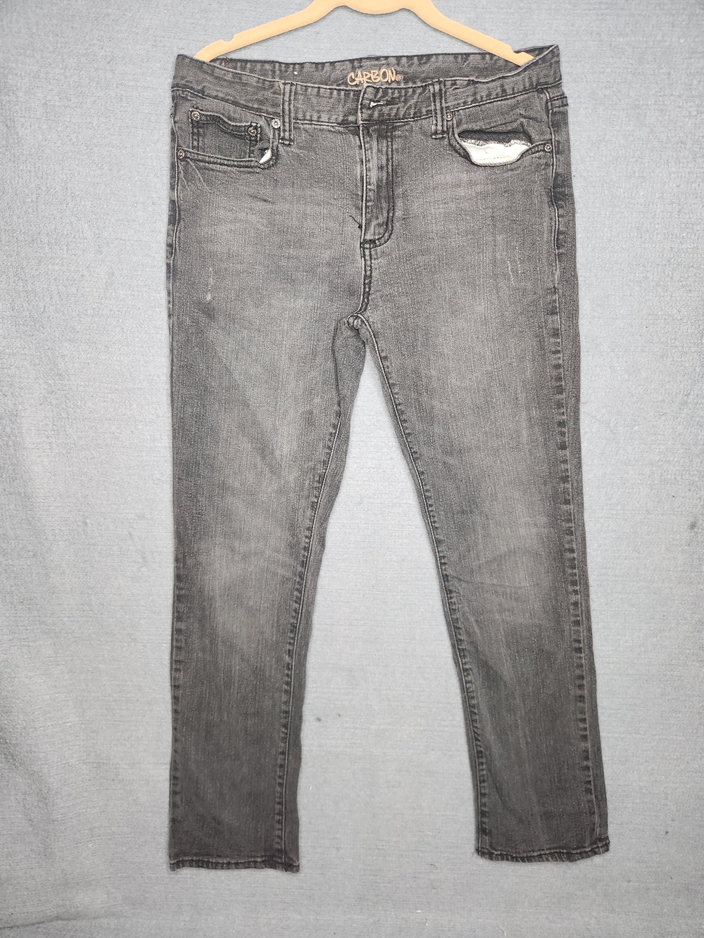 Carbon Men's Slim Fit Gray Jeans